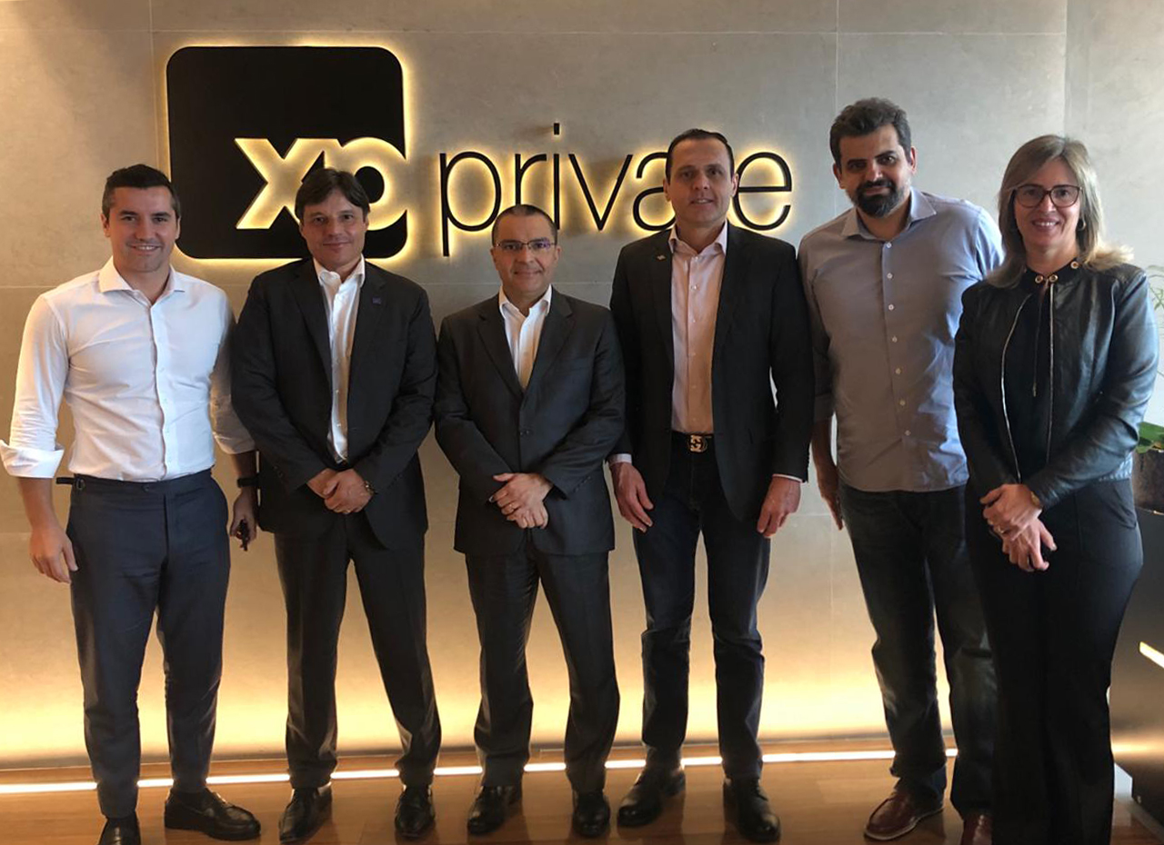 Reunião na XP Investimentos em São Paulo