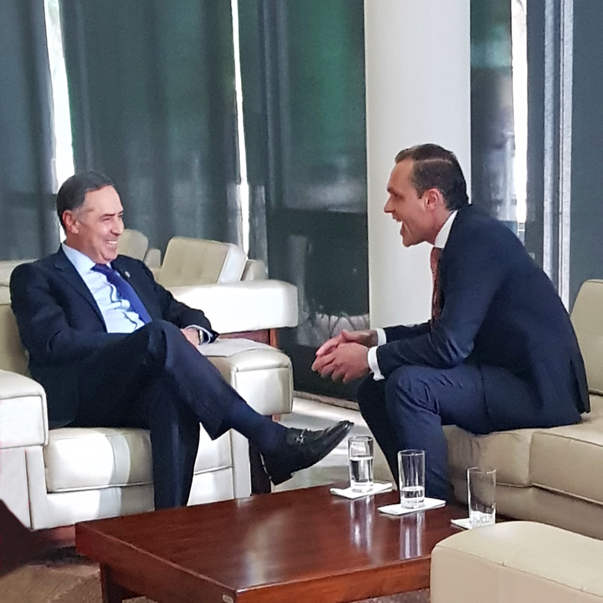 Reunião com o Ministro do Supremo Tribunal Federal e do Tribunal Superior Eleitoral, Luis Roberto Barroso