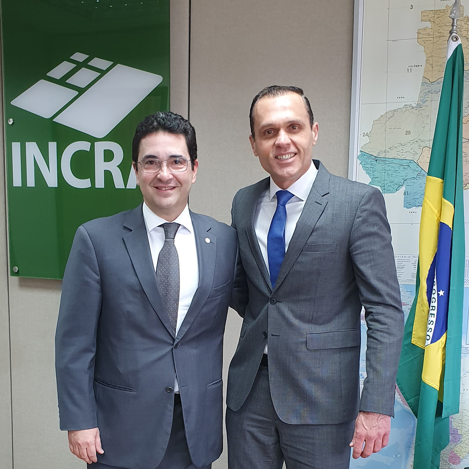 Reunião com o Presidente do Incra, Geraldo Melo Filho