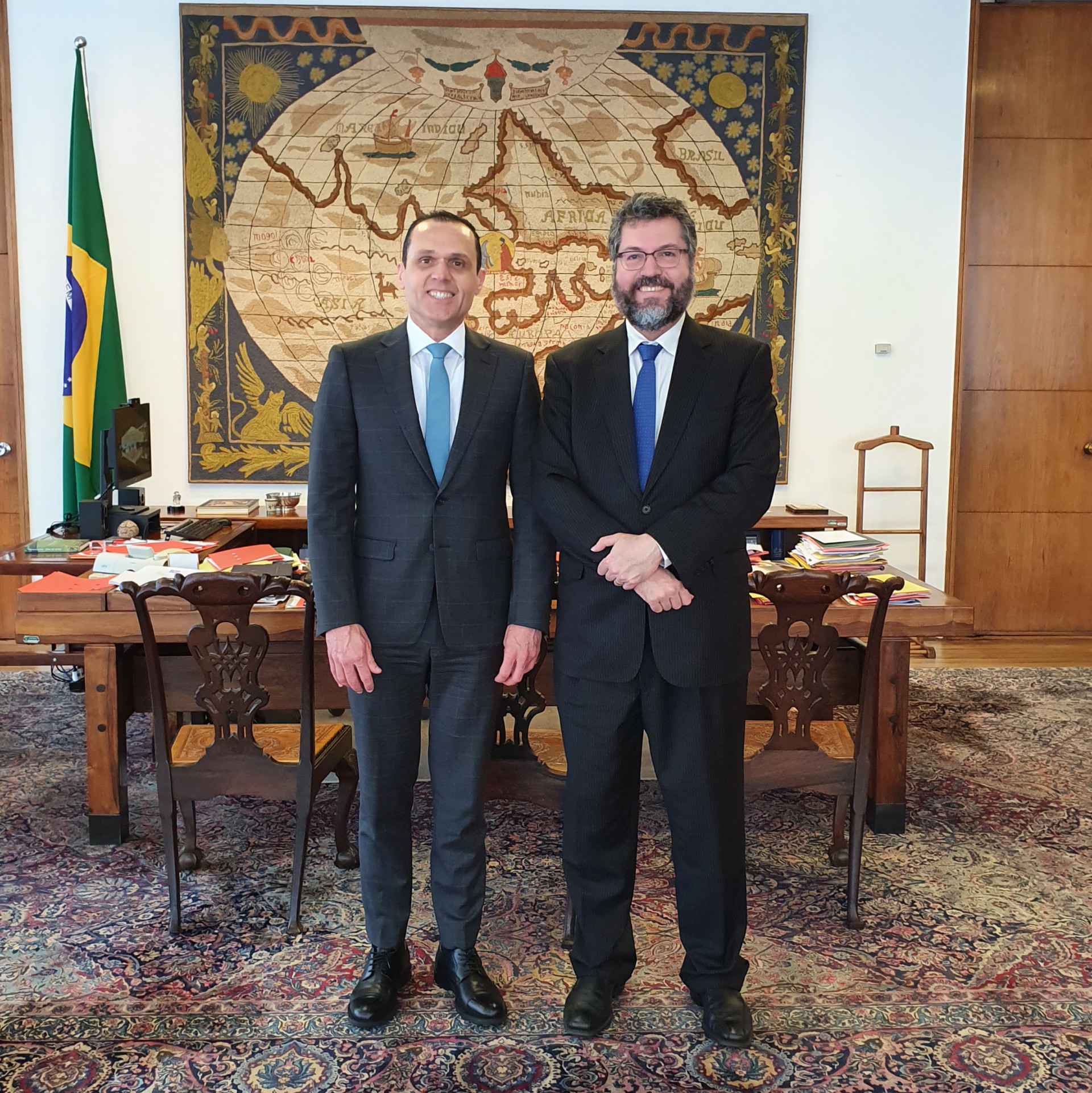 Reunião com o Ministro das Relações Exteriores, Ernesto Araújo