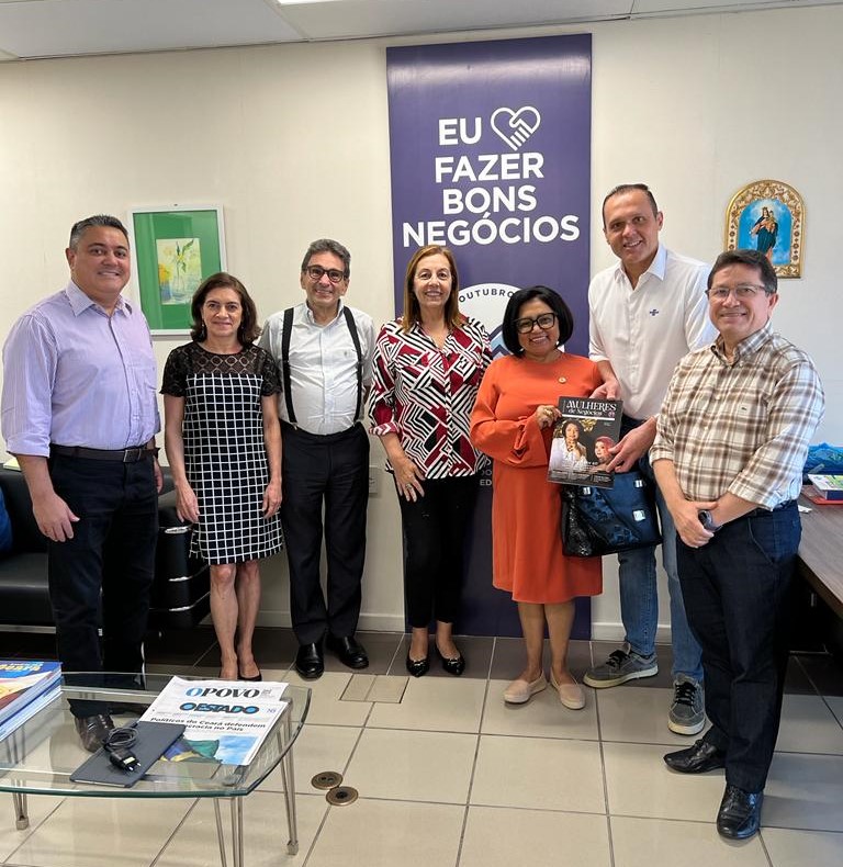 Reunião com os Diretores Alci Porto Gurgel e Airton Gonçalves Júnior do Sebrae/CE